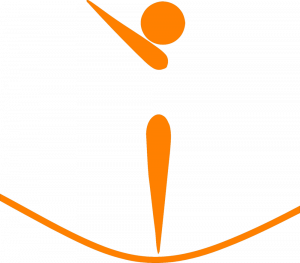 Lege at lage i en nedgravet trampolin